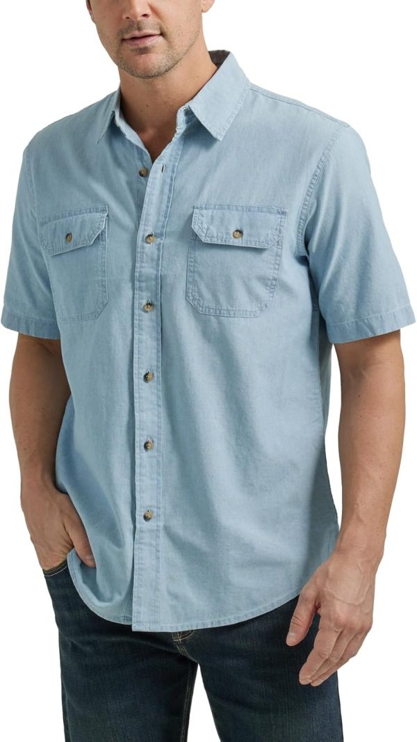 Men's Short  Classic Woven Shirt