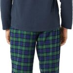 Men's Soft Flannel Pajama  Set (Available in Big & Tall) - Image 2