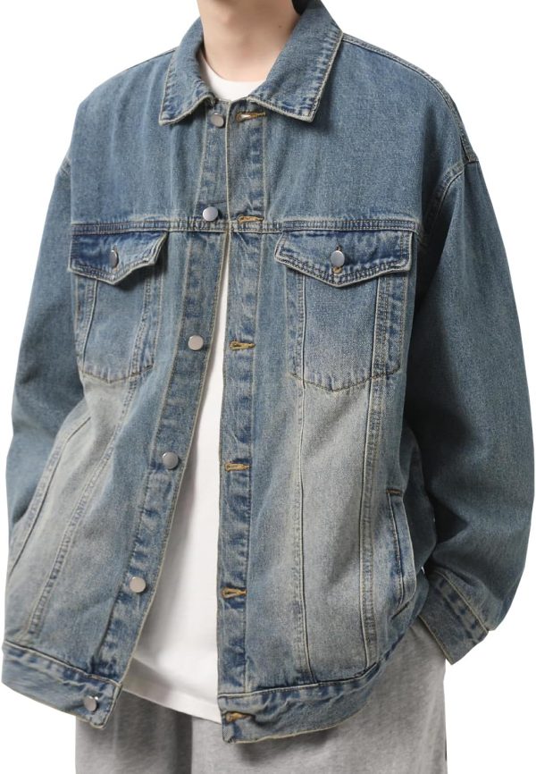 Men's Trucker Coat Denim Jackets