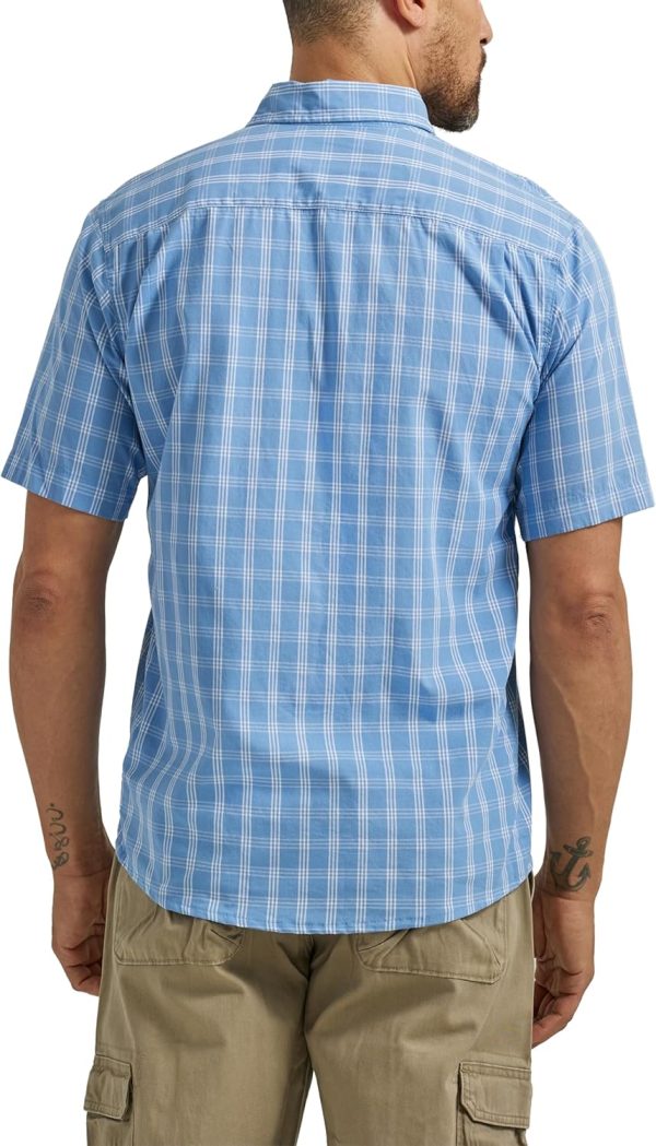 Men's Short  Classic Plaid Shirt - Image 2