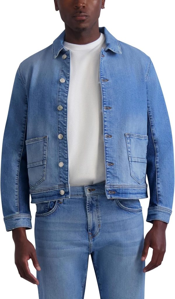 Men's 2 Bottom Pockets Denim Jacket - Image 2
