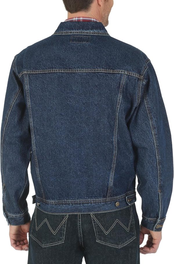 Men's Big and Tall Unlined Denim Jacket - Image 2