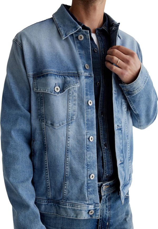 Men's  Classic Trucker Jacket - Image 2
